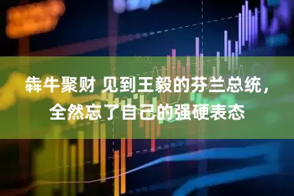 犇牛聚财 见到王毅的芬兰总统，全然忘了自己的强硬表态